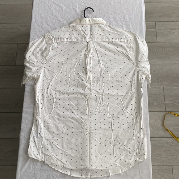 7 Diamonds Short Sleeved Button Down XXL White - Picture 6 of 6
